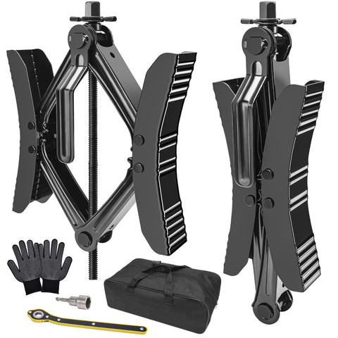 Camper Wheel Chock Stabilizer 2 Sets for RV Travel Trailer Heavy Duty X-Shaped RV Stabilizer Wheel Chock Anti-Move Tire Wheel Chock