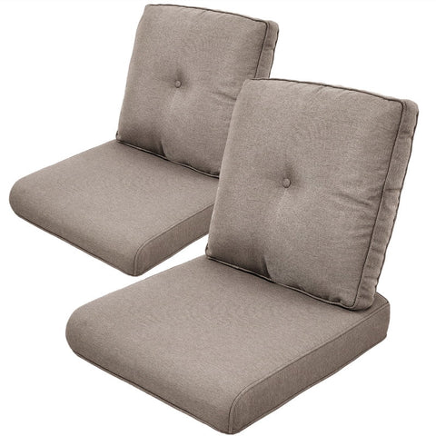 Bellefurn Deep Seat Cushion Set Outdoor Cushions for Patio Furniture,Outdoor Chair Cushions Waterproof & Fade Resistant Patio Furniture Cushions for Wicker Chair,Sofa,Couch