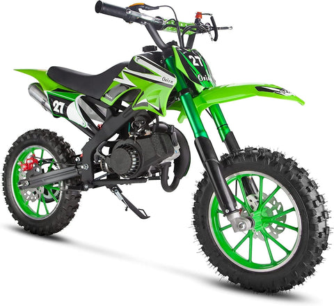 Chepei Gasoline 49cc Dirt Bike for Kids 8-14 - Green