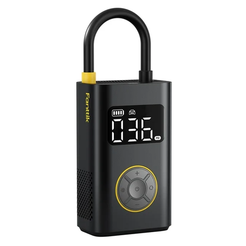 Tire Inflator with Digital Tire Pressure Gauge, Portable One Click Smart Car Pump, 1Min Fast Inflate Electric Bike Pump, 150PSI Air Compressor for Car, Motorcycle, Ball, Bicycle and More777