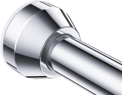 TITGIPE No hole telescopic shower curtain rod | 27-76 inches adjustable anti-skid spring rod | stainless steel rust resistance design | bathroom upgrade artifact no hole telescopic bath curtain rod
