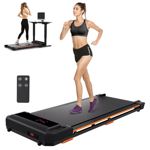 Walking Pad&Under Desk Treadmill for Home&Office, Speed Range 0.6~3.8mph, 265 lbs Weight Capacity