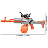 23 Gel Ball Blaster Water Bead Blaster Highly Assembled Toy Blasters for Ages 14+ years Blue