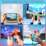 Switch Controller for Nintendo Switch, Switch Remote Joy Pad supports Dual Vibration/Motion Control/Screenshot/Wake-up (Red and Blue)