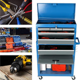 AIRAJ  Rolling Tool Chest 8 Drawers Tool Cabinet with Wheels Sliding Drawers Detachable Toolbox Storage Box Organizer