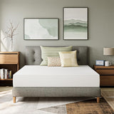 10 Inch Queen Cooling Gel Memory Foam Mattress for Cool Sleep Medium Firm, Mattress in a Box Pressure Relief Removable Cover No Fiberglass (Queen, 10 in)