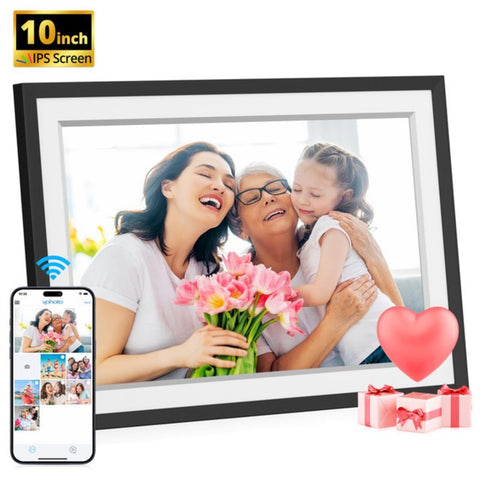 Dragon Touch 10'' Digital Picture Frame,16GB Wifi Digital Photo Frame with 1280 HD Touch Screen, Share Photos/Videos Instantly Via Free App,Best Mother's Day gift for Mom