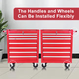 7-Drawer Metal Rolling Tool Chest with Wheels,Tool Storage Cabinet With Locking System