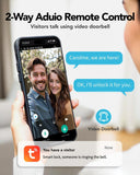 Devo G1 Video Smart Lock with Camera&Doorbell, Keyless Entry Door Lock with App Remote Control, Fingerprint Door Lock, Auto Lock, Built-in Wi-Fi Smart Deadbolt for Front Door, Black