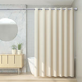 TITGIPE No hole telescopic shower curtain rod | 27-76 inches adjustable anti-skid spring rod | stainless steel rust resistance design | bathroom upgrade artifact no hole telescopic bath curtain rod1