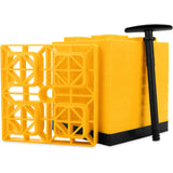 Aiqeek RV/Camper Leveling Blocks, Rv Accessories-Interlocking Design for Custom Height-with Carrying Storage Bag andHandles (10 Packs)