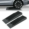 2PCS Low Profile Car Ramps, Lifts Vehicles for Maintenance or Oil Changes - Each Ramp is 27.56X7.87in, 3300lbs Capacity Per Pair
