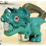 Bubble Machine, 2025 Upgrade Dinosaur bubble machine for kids, Automatic Bubbles 20000+ Per Minute-Perfect for Outdoor Parties, Yard Fun, Idea Kids Gift for Easter Christmas Birthday(Blue）