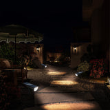 Acpouw Solar Lights Outdoor, Solar Spot Lights Outdoor 6500K Daylight White, Solar Landscape Spotlights for Garden Yard Patio Driveway Porch, 6-Pack