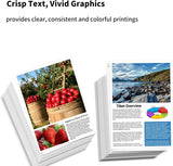 65xl Ink Cartridge Compatible for HP printer ink 65 Ink Cartridges for DeskJet 3755 3700 3752 3772 2622 2624 2600 Envy 5000 5055 5052 5070 AMP 100 120 130 Printers (Black, Tri-Color), 2-Pack