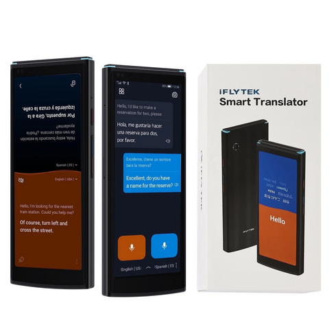 Smart 4.0 Language Translator, Accuracy up to 98%, Voice Translation in 60 Languages, Support for 18 Languages Offline Translation, Photo Translation for Business and Travel
