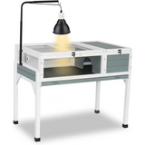 Tortoise Habitat Turtle Enclosure Indoor Reptile House Cage for Small Animals Lizards