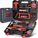 242-Piece Household Toolbox Set, Multi-Functional Repair Tool Kit for Home Improvement, Household Maintenance, Car Repair, and DIY Projects.