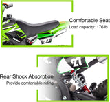 Chepei Gasoline 49cc Dirt Bike for Kids 8-14 - Green