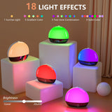 Sunrise Alarm Clock Sound Machine, Digital Alarm Clocks for Bedrooms, 18 Dimmable Night Light, 25 Sleep Sounds, White Noise Machine for Baby, Wake Up Light Alarm Clock for Heavy Sleepers