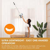 Cordless Vacuum Cleaner, 30Kpa Stick Vacuum with 35 Mins Runtime, 6-in-1 Lightweigt Handheld Vacuum Portable for Home Hard Floor, Pet Hair