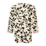 Xdegoge Womens 3/4 Sleeve T Shirts Floral V Neck T Shirts Tunic Fit Business Casual Tops Trendy Summer Tops 2025 Y2K Cute Boho Shirts Orders Placed By Me ofertas En Walmart Beige M