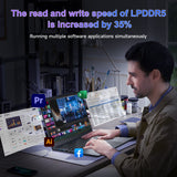 Akocrsiy 15.6 Laptop Computer, 12GB RAM 512GB SSD, Intel Alder Lake N95 (up to 3.4GHz), Windows 11 Pro Laptop, for Student, Home Office, Business