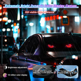 DOQAUS Programmable LED Sign, Scrolling Bright Advertising LED Signs, Flexible Digital Sign Bluetooth App Control Custom Text LED Display for Store Car Bar Hotel Home Office (25''x6'')