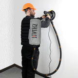 7" 900W Electric Drywall Sander with Vacuum & LED - 1400-2700RPM with 12 Discs