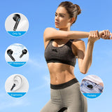 Wireless Ear buds, Bluetooth 5.4 Headphone Sport, ENC Noise Cancelling Mic, 40H Playtime IPX7 Waterproof Earphone with LED Display for iOS Android Cellphone