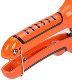 AIRAJ Ratchet PVC Pipe Cutter - Cuts up to 2-1/2 Inch PEX, PVC, PPR & Plastic Hoses, Ideal for Home Repairs & Plumbing