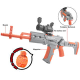 23 Gel Ball Blaster Water Bead Blaster Highly Assembled Toy Blasters for Ages 14+ years Blue