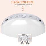 Sunrise Alarm Clock Sound Machine, Digital Alarm Clocks for Bedrooms, 18 Dimmable Night Light, 25 Sleep Sounds, White Noise Machine for Baby, Wake Up Light Alarm Clock for Heavy Sleepers