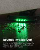 Cordless Vacuum Cleaner, 40Kpa 35Mins Stick Vacuum, Lightweight and Versatile, Deep Cleans, Self-Standing, Green LED