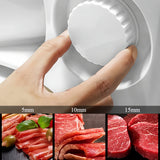 PANCERKA Meat Slicer Machine for Home, Adjustable Thickness, 0-15mm Cutting Capability