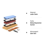 Weswose Sharpening Stones with Bamboo Base, Flattening Stone, 8 Count