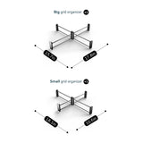 Simzlife 4.9 Cu.ft. Double Drawer Undercounter Freestanding Stainless Steel Beverage Refrigerator,24.61 in W, 34.25 in H