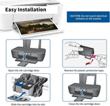 65xl Ink Cartridge Compatible for HP printer ink 65 Ink Cartridges for DeskJet 3755 3700 3752 3772 2622 2624 2600 Envy 5000 5055 5052 5070 AMP 100 120 130 Printers (Black, Tri-Color), 2-Pack