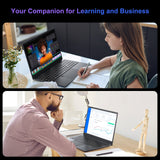 Akocrsiy 15.6 Laptop Computer, 12GB RAM 512GB SSD, Intel Alder Lake N95 (up to 3.4GHz), Windows 11 Pro Laptop, for Student, Home Office, Business