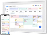 Dragon Touch Digital Calendar, 22 Inch Chore Chart Wall Planner, Touchscreen Interactive Display for Family Schedules with Free Apps-Photo/Rewards/Meals