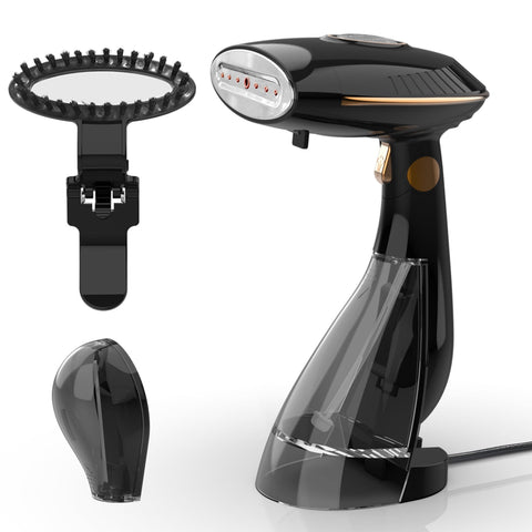 PANCERKA SteamBoost 168+288ml Steamer for Clothes, 1500W, Black