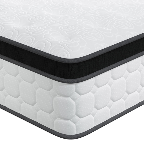 Tvdfgts 12 inch Queen Mattress, Cooling Gel Memory Foam Mattress in a Box, Individual Pocket Spring Hybrid Mattress with Pressure Relief & Motion Isolation, Soft and Comfort, Medium-Firm, CertiPUR-US