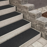 MBIGM Stair Treads Outdoor, Heavy Duty 30" x 6" Anti-Slip Safety Traction Grip Tape Black, 12-Pack