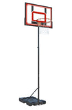 Vecukty Basketball Hoop for Kids, Adjustable Height 3.5-6.9' Portable Pool Basketball Goal, red