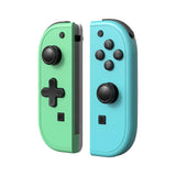 Wireless Switch Controllers Compatible With OLED/Lite, Support Wake-up and 6-Axis Gyro With Wrist Straps (Green and Blue)