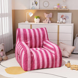 YINIX Teddy Kids' Compressed Foam Bean Bag Chair, Black