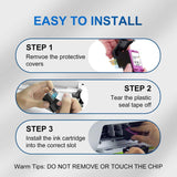 67XL Ink Cartridges Compatible for HP 67 Ink Cartridges for Envy 6000 6052 6058 6452 DeskJet 1255 2700 2732 2752e (Black and Tri-Color)