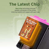 67XL Ink Cartridges Compatible for HP 67 Ink Cartridges for Envy 6000 6052 6058 6452 DeskJet 1255 2700 2732 2752e (Black and Tri-Color)