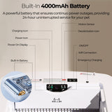 Open Top Self Cleaning Cat Litter Box,Automatic Litter Box for Multiple Cats,Smart App Control with Health Tracking,Dual Safety Sensors and Odorless,Includes Free Clumping Litter and Waste Bags