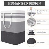 2-Pack 75L Large Collapsible Laundry Basket, Waterproof Clothes Storage Basket, Dorm/Family Toy Organizer Basket, Convenient Storage Basket